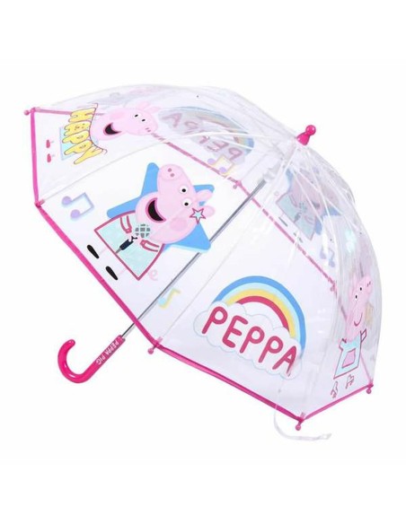Parapluie Peppa Pig Rose 100 % POE