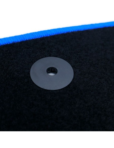 Set de tapis de voitures OCC Motorsport OCCVW0022BL VOLKSWAGEN GOLF VII Bleu 5 Pièces