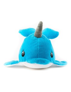 Jouet pour chien en peluche Gloria Nuka 11 x 25 x 13 cm Narval Polyester polypropylène 2