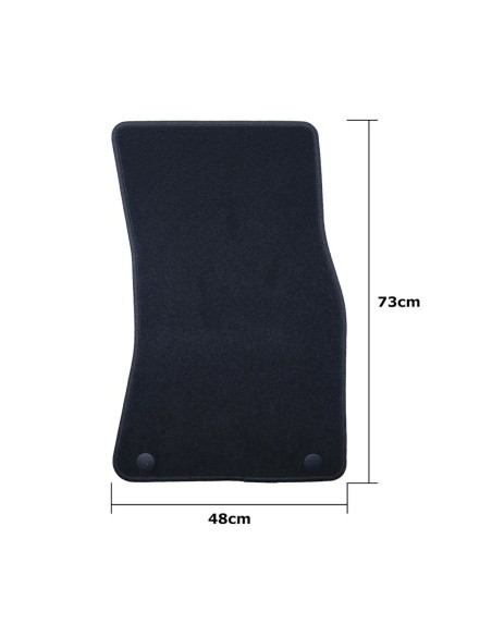 Set de tapis de voitures OCC Motorsport OCCBW0013YE Bmw E63 Serie 6 Coupe