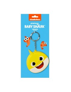 Porte-clés Baby Shark Beach Day Jaune 2