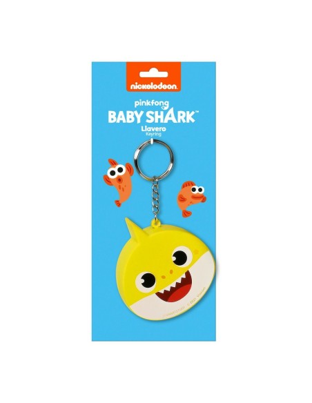 Porte-clés Baby Shark Beach Day Jaune