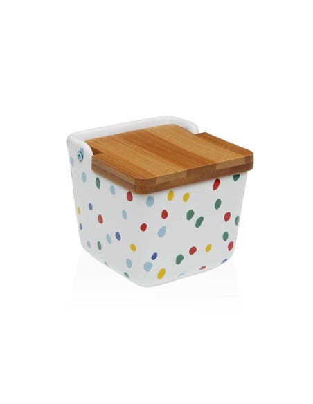 Salière avec couvercle Versa DOTTY Céramique 8,8 x 8,5 x 8,8 cm