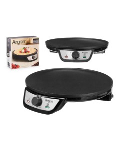 Crêpière Argon Y-8906 Noir 1200 W