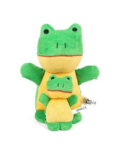 Jouet pour chien en peluche Gloria Rafiki 20 cm Grenouille