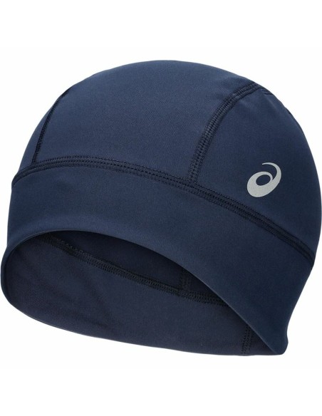 Casquette de Sport Asics Winter Run Beanie Bleu foncé