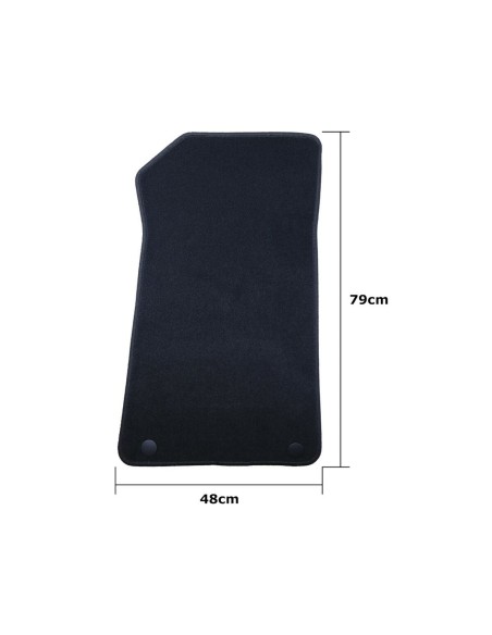 Set de tapis de voitures OCC Motorsport OCCBW0024 Bmw E88 Serie 1 Cabrio 5 Pièces