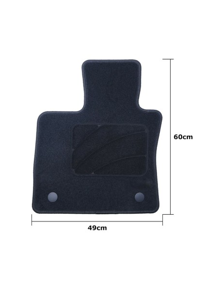 Set de tapis de voitures OCC Motorsport OCCBW0017 Bmw E71 X6 5 Pièces