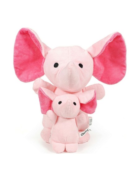 Jouet pour chien en peluche Gloria Hoa 20 cm Rose Eléphant