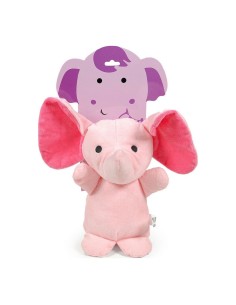 Jouet pour chien en peluche Gloria Hoa 20 cm Rose Eléphant 2