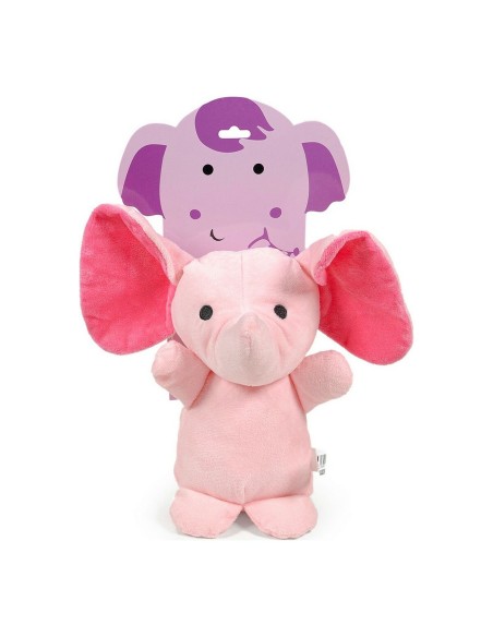 Jouet pour chien en peluche Gloria Hoa 20 cm Rose Eléphant