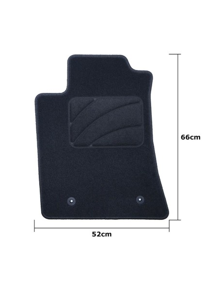 Set de tapis de voitures OCC Motorsport OCCTY0004 TOYOTA AVENSIS 5 Pièces