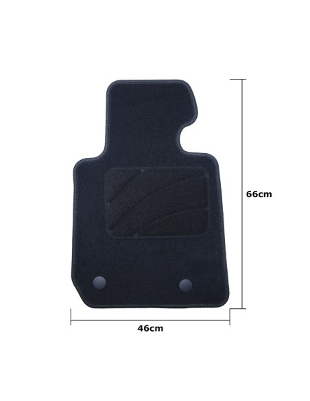 Set de tapis de voitures OCC Motorsport OCCBW0049 Bmw F30 Serie 3 Sedan 5 Pièces