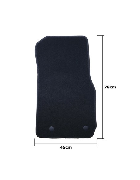 Set de tapis de voitures OCC Motorsport OCCBW0049 Bmw F30 Serie 3 Sedan 5 Pièces