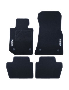 Set de tapis de voitures OCC Motorsport OCCBW0070LOG BMW G22 Serie 4 Coupe 5 Pièces