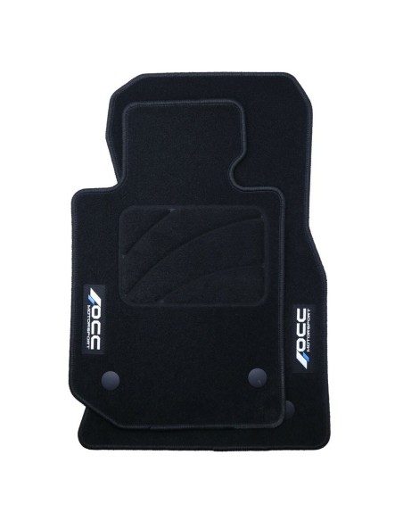 Set de tapis de voitures OCC Motorsport OCCBW0070LOG BMW G22 Serie 4 Coupe 5 Pièces