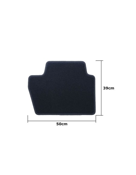 Set de tapis de voitures OCC Motorsport OCCBW0070LOG BMW G22 Serie 4 Coupe 5 Pièces