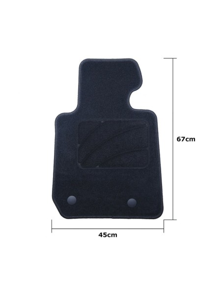 Set de tapis de voitures OCC Motorsport OCCBW0053 Bmw F34 Serie 3 Gt 5 Pièces
