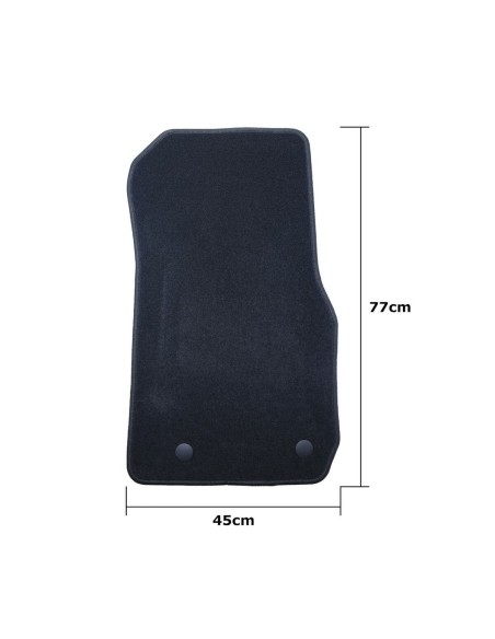 Set de tapis de voitures OCC Motorsport OCCBW0053 Bmw F34 Serie 3 Gt 5 Pièces