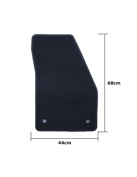 Set de tapis de voitures OCC Motorsport OCCVV0017 Volvo V50 5 Pièces