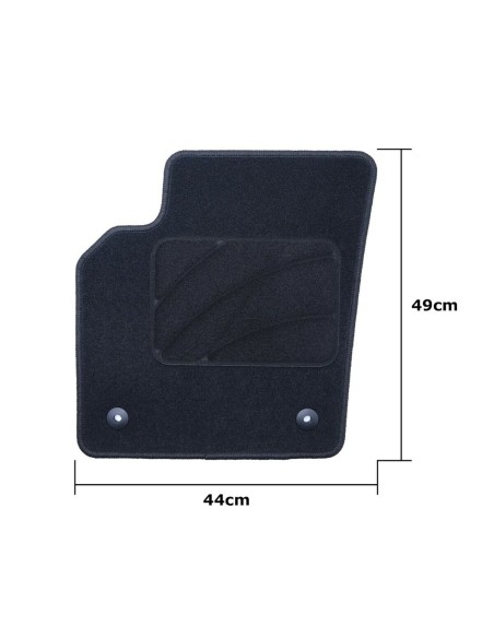 Set de tapis de voitures OCC Motorsport OCCVV0017 Volvo V50 5 Pièces
