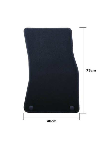 Set de tapis de voitures OCC Motorsport OCCBW0014 Bmw E64 Serie 6 Cabrio 5 Pièces