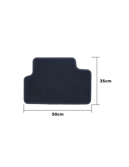Set de tapis de voitures OCC Motorsport OCCBW0014 Bmw E64 Serie 6 Cabrio 5 Pièces