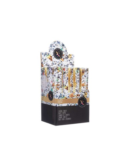 Canon à confettis 9901-30 Multicouleur Papier Carton Plastique 5 x 28,5 x 5 cm (12 Unités)