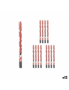 Canon à confettis 9119-80 Rouge Papier Carton Plastique 5 x 79 x 5 cm (12 Unités)