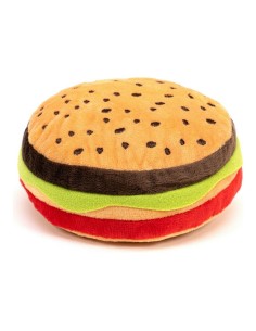 Jouet pour chien en peluche Gloria Hamburdog Hamburgers