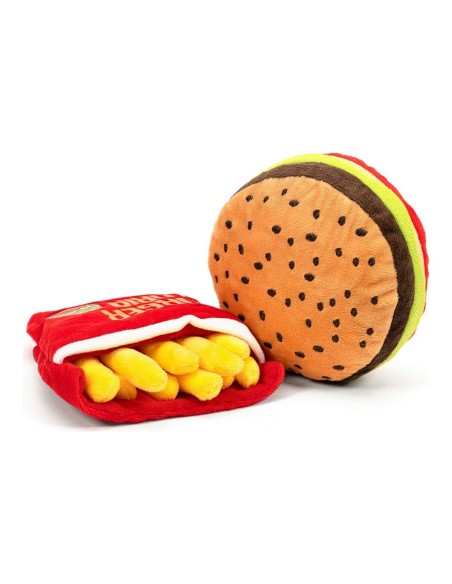 Jouet pour chien en peluche Gloria Hamburdog Hamburgers