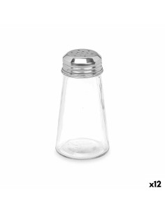 Salière Vivalto YHP-SZ24/DH12 Transparent Métal verre 5,5 x 10,5 x 5,5 cm (12 Unités)