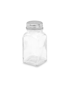 Salière Vivalto YHP-F0409/DH12 Transparent Métal verre 4 x 9 x 4 cm (12 Unités) 2