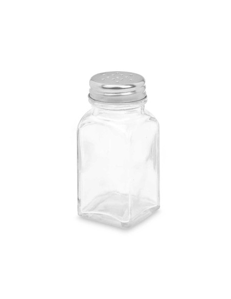 Salière Vivalto YHP-F0409/DH12 Transparent Métal verre 4 x 9 x 4 cm (12 Unités)
