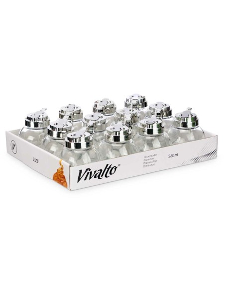 Huilier Vivalto YHP-032/BHA1 Transparent verre 260 ml 10,3 x 10 x 9 cm (12 Unités)