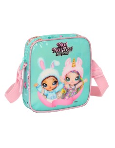 Sac à Bandoulière Na!Na!Na! Surprise Bunny Rose Turquoise 16 x 18 x 4 cm