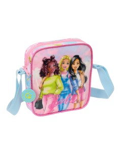 Sac à Bandoulière Barbie Painterly Rose Bleu ciel 16 x 18 x 4 cm