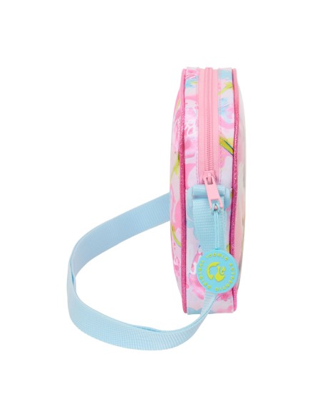 Sac à Bandoulière Barbie Painterly Rose Bleu ciel 16 x 18 x 4 cm