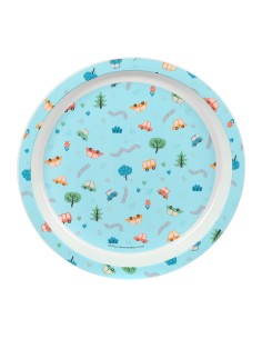 Set de vaisselle pour enfants Safta Coches Polyester 26 x 26 x 9 cm 2
