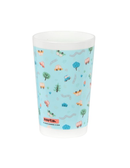Set de vaisselle pour enfants Safta Coches Polyester 26 x 26 x 9 cm