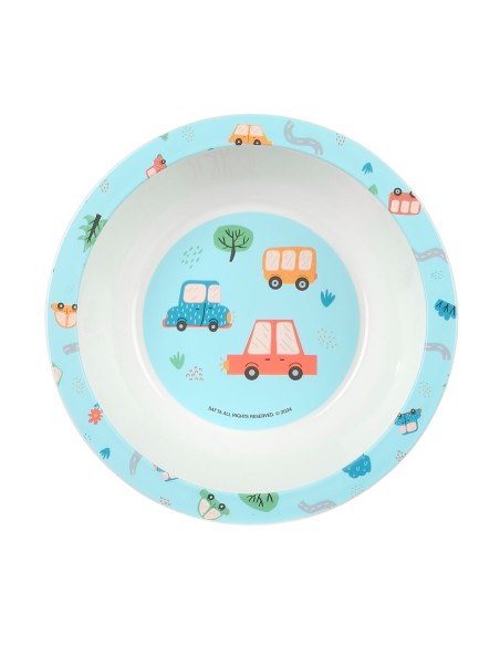 Set de vaisselle pour enfants Safta Coches Polyester 26 x 26 x 9 cm