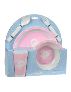 Set de vaisselle pour enfants Safta Koala Polyester 26 x 26 x 9 cm