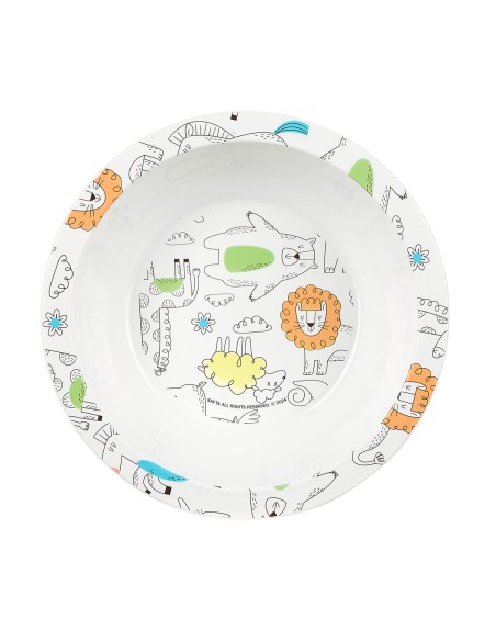 Set de vaisselle pour enfants Safta Zoo Polyester 26 x 26 x 9 cm