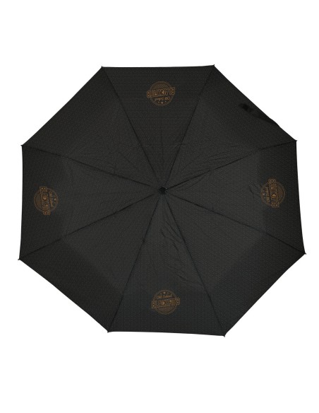 Parapluie pliable BlackFit8 Old school Noir Gris Ø 98 cm
