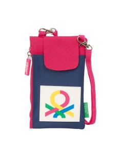 Sac pour téléphone portable Benetton Cherry Cerise Blue marine