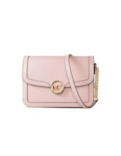 Sac à Bandoulière Michael Kors Leida Rose 23 x 17 x 6 cm