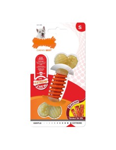 Jouet pour chien Nylabone Extreme Chew Pro Action Bacon Taille S Nylon