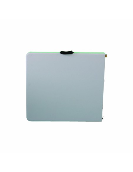 Marbueno Table Pliable Résine Blanc 180X70X74 cm Restauration, Plage, Camping 10529