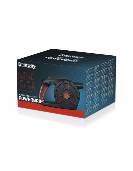 Bestway Gonfleur Électrique 20,3x12,3x12,4 cm 1100 Litre/Minute Gonflable Camping 62258