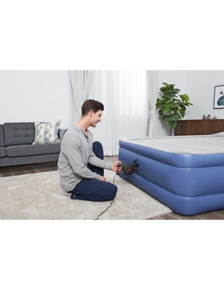 Bestway Gonfleur Électrique 20,3x12,3x12,4 cm 1100 Litre/Minute Gonflable Camping 62258